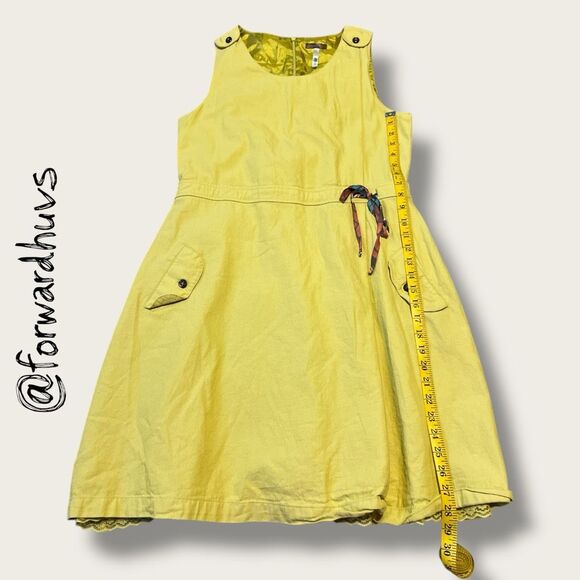 Matilda Jane “You & Me” Yellow Dress – Size M - Picture 10 of 13